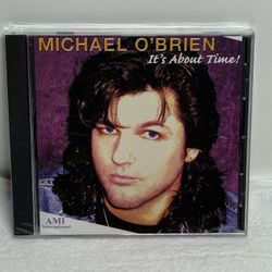 Michael O’Brien It’s About Time CD 2001 AOR CCM Melodic Rock New Sealed