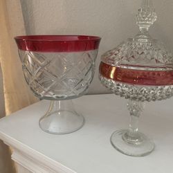 Bowl And Candy Jar