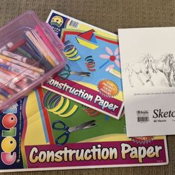 Construction Paper And Markers $7 For All! 