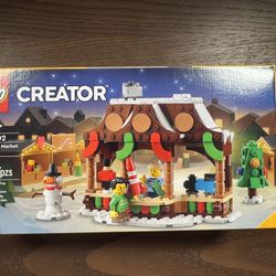 Sealed Retired Lego Creator Winter Market Stall (40602)