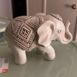 Home Decor, Beautiful Elephant, And Plant