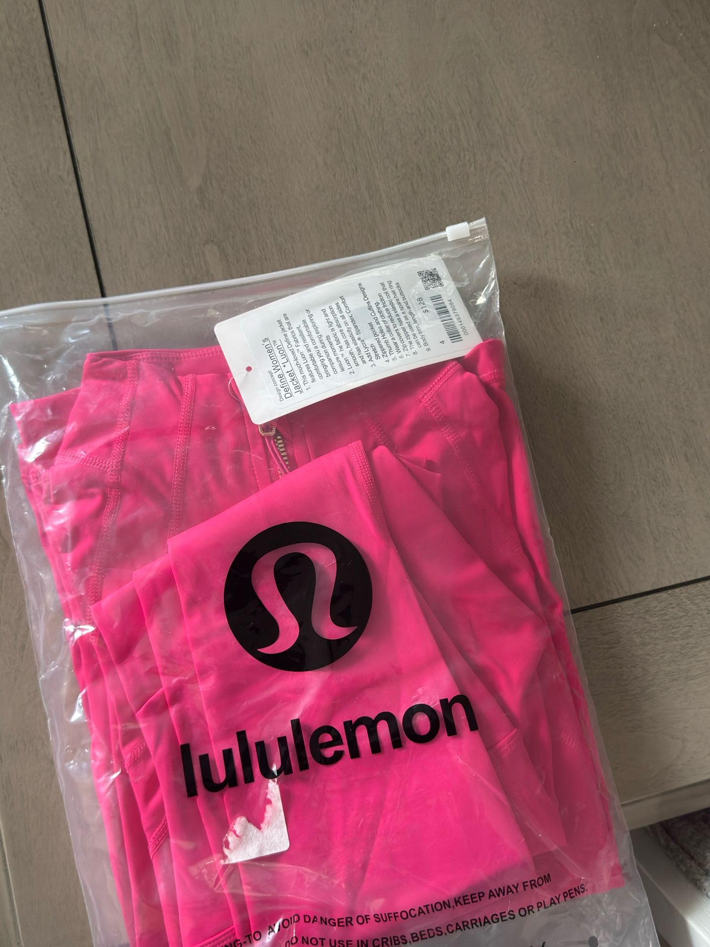 Lulu Pink Tight Set Size 4 