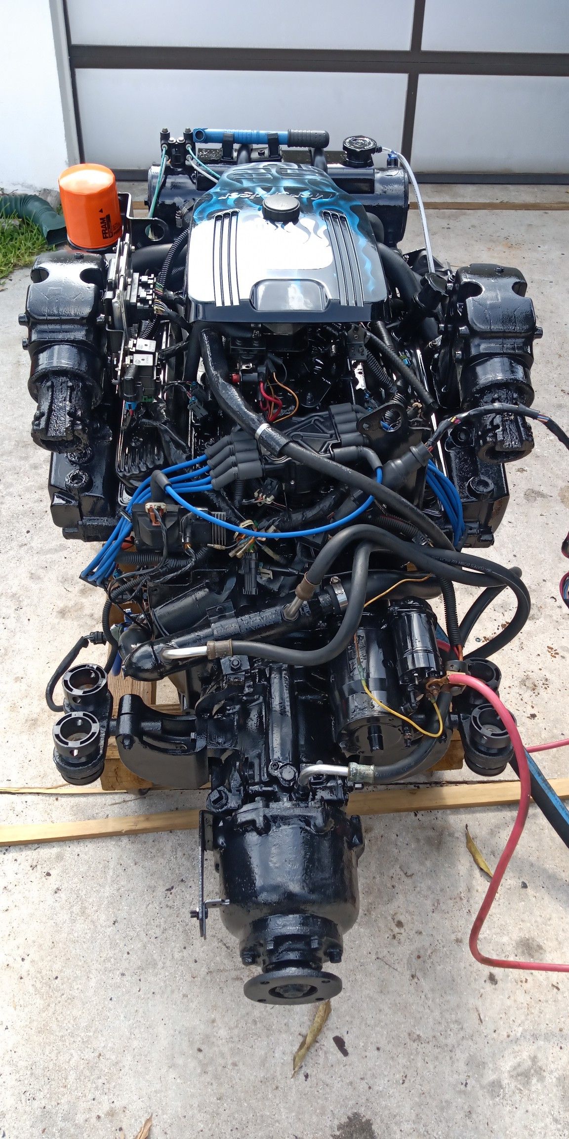 Mercruiser 6.2 383 MPI Closed Cooled Marine Engine 697 Hours Velvet