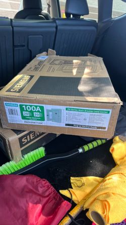 Main breaker 100A 20 circuit spaces