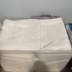 White Party tablecloth 