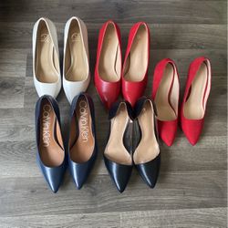 All 5 Pointy Heels