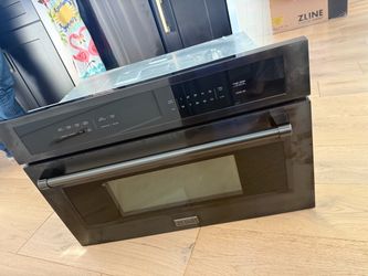 ZLINE 30 in. 1.6 cu ft. Black Stainless Steel Built-in Convection Microwave Oven (MWO-30-BS)