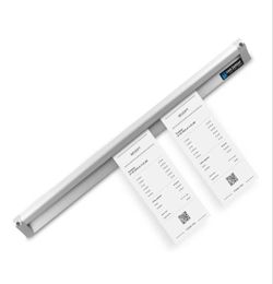 San Jamar Check Rack with Mounting Screw Pack for Kitchens and Restaurants, Stainless Steel, 36 Inches, Silver