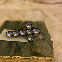 Double Finger Cross Ring New With Tag