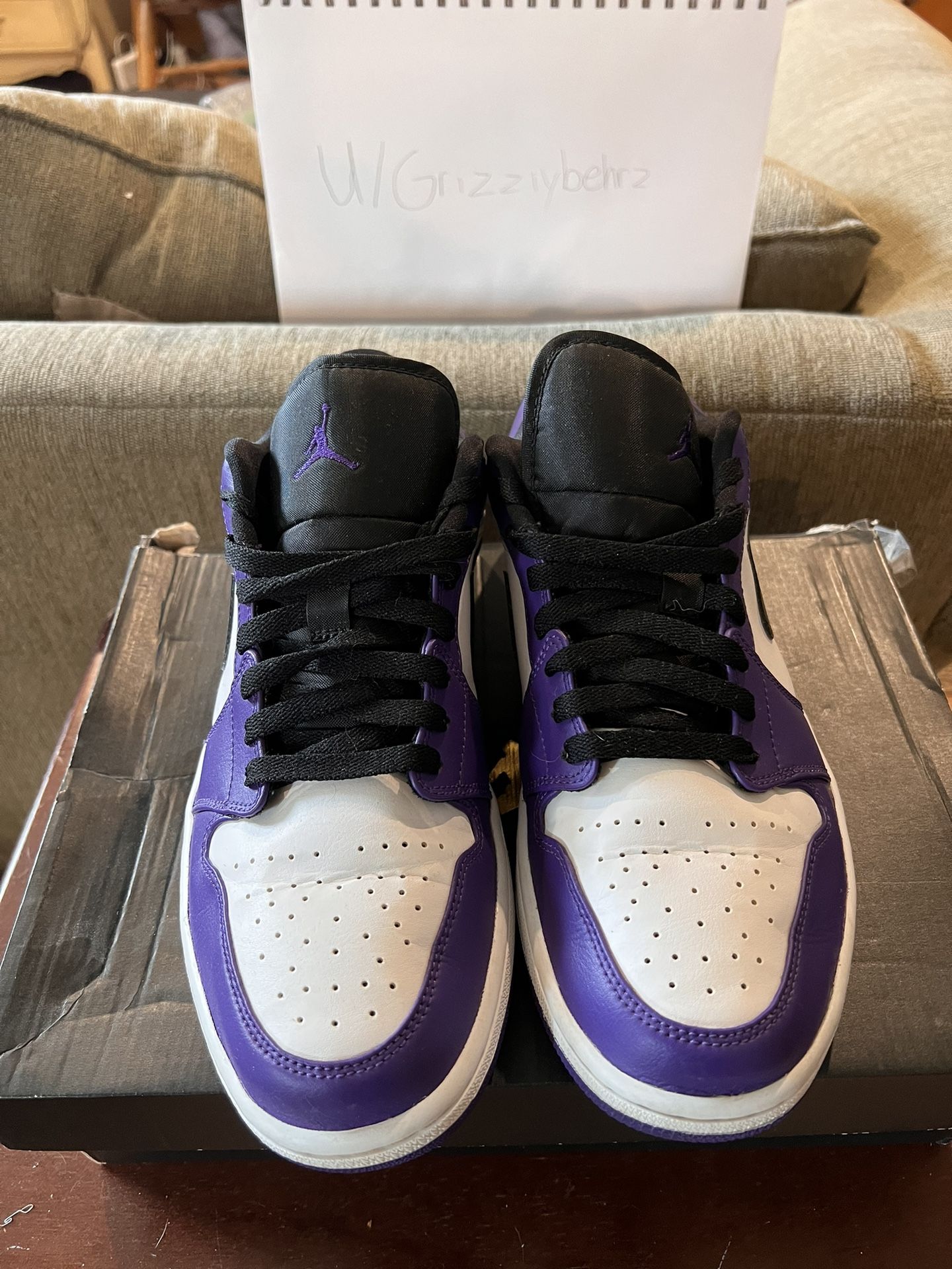 Jordan Low Court Purple(SALE Price)