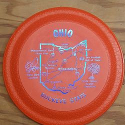 Whirley Industries Ohio Buckeye State Frisbee