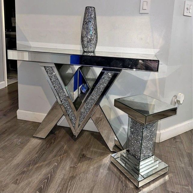 Glass Console Table