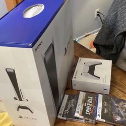 Console Disc Version 3 Games + 1 Controller Bundle