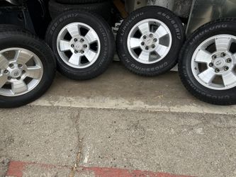 Toyota Tacoma TRD Sport Rims With Tires