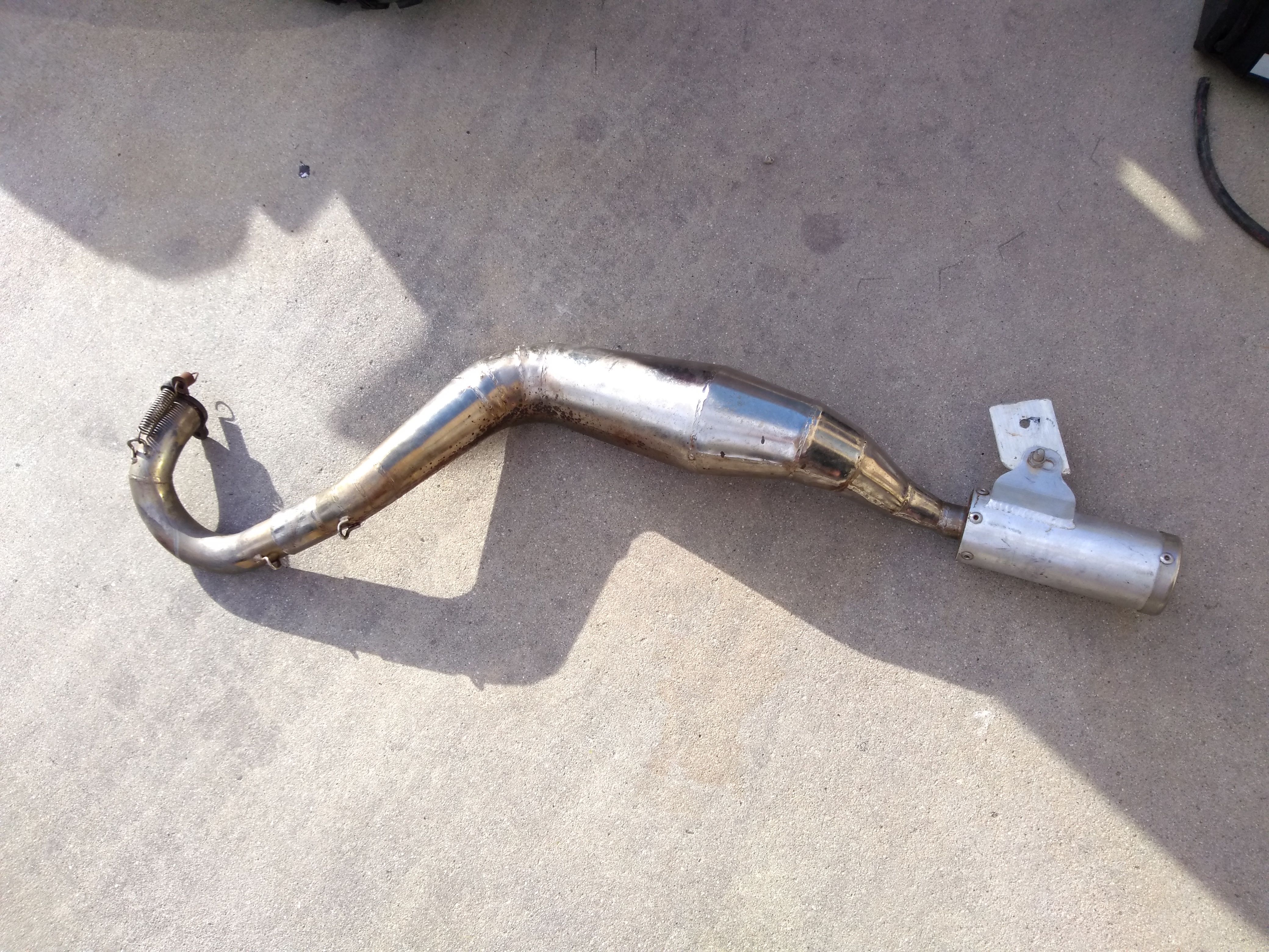 Polaris scrambler 90 eton viper kasea 2 stroke performance pipe exhaust