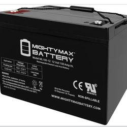 Mightymax 12 V 100ah Battery