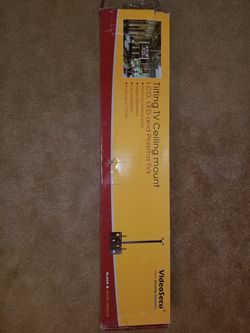 Tilting TV ceiling mount