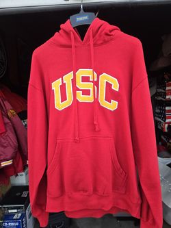 USC TROJANS SC MENS XL HOODIE PULLOVER UNIVERSITY OF SOUTHERN CALIFORNIA FIGHT ON