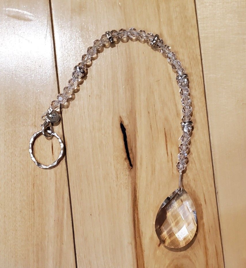 Crystal Rear View Mirror Car Charm