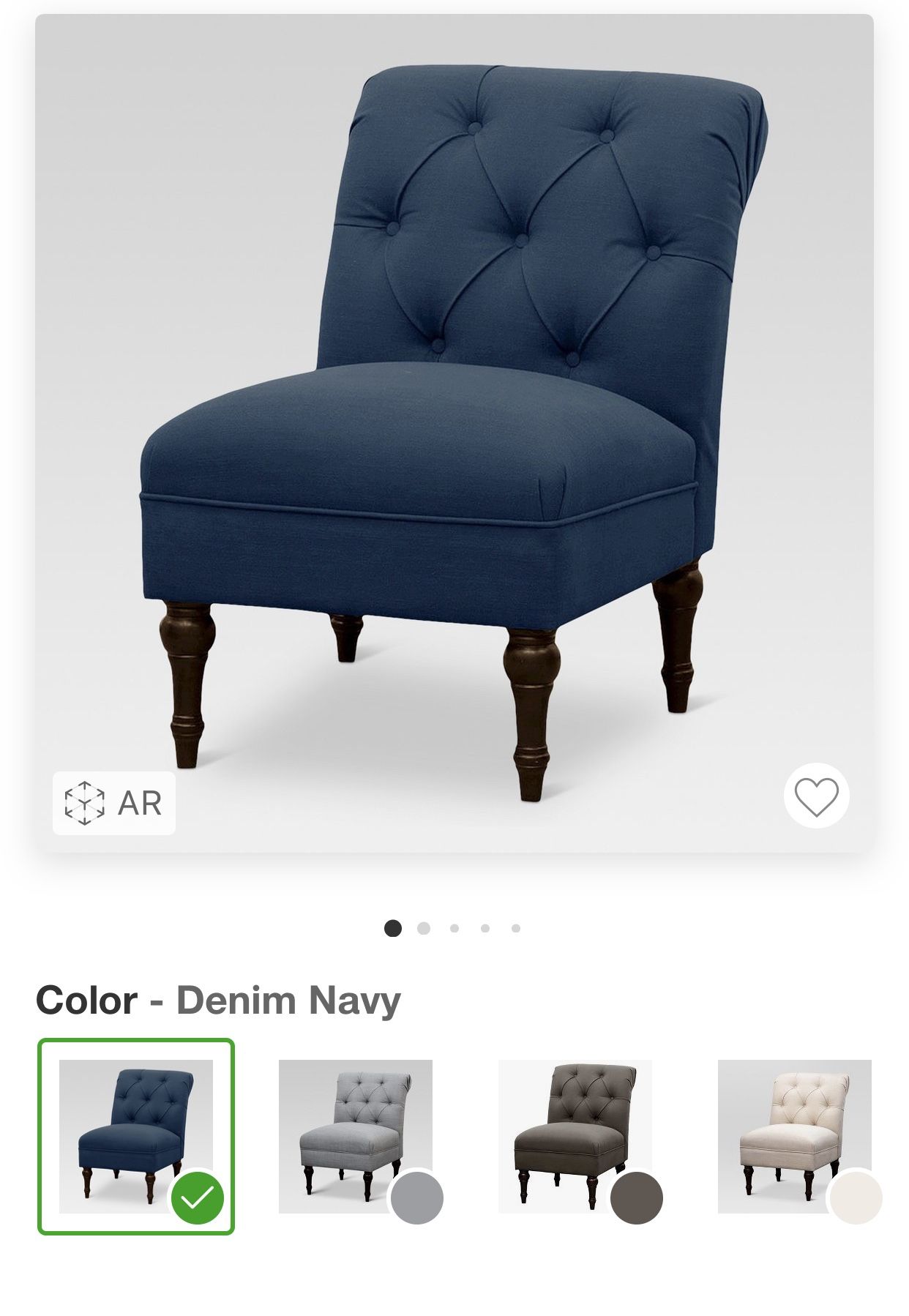 Navy Chair
