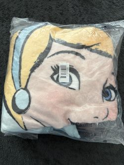 New Northwest Disney Cinderella Micro Raschel  Super Soft Throw Blanket, 46" x 60",