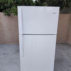 🔥3MONTHS WARRANTY 33X31X66 WHIRLPOOL FRIDGE 21CUFT WHITE