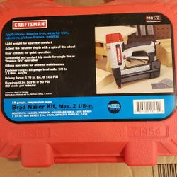 Craftsman Brad Nailer Kit