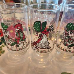 Glassware Christmas Vintage