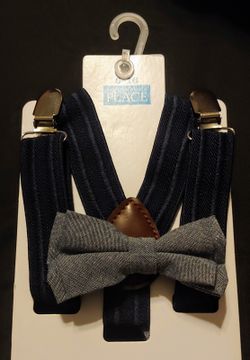 Bow Tie & Suspender Set