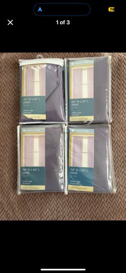 Curtains Set Of 4 