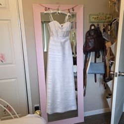 Bcbg White Bridal Dress 