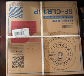 15lb 2 In Weight Plates (x2): New In Box