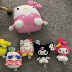 hello kitty plushies 