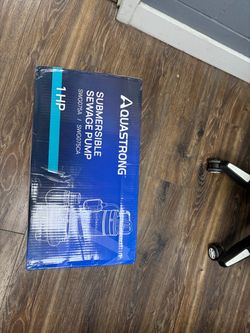 Aquastrong 1HP Submersible Sewage Pump