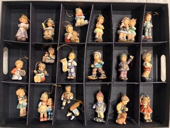 Berta Hummel Goebel Ceramic Christmas Ornament Collection Lot of 20