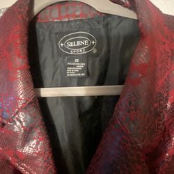 Faux Leather Jacket 