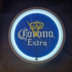 Corona Light Beer Wall Clock