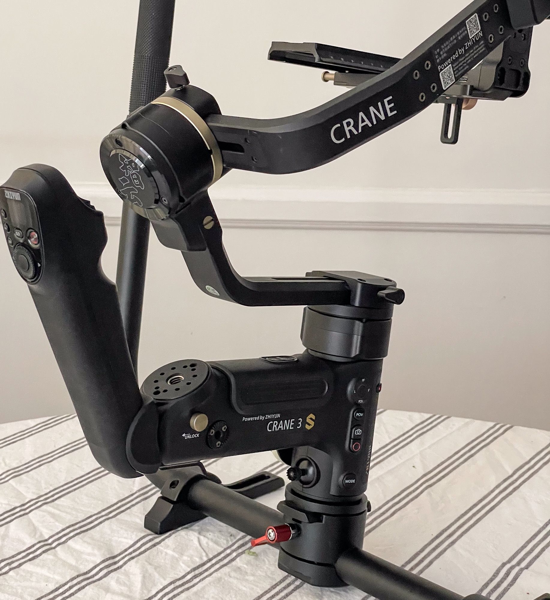 Zhiyun crane 3s With Ring And Power Pack