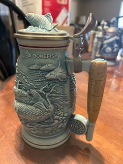 Vintage 1990 Avon “Freshwater Fishing” Stein