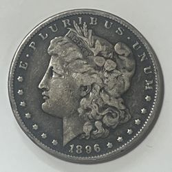 1896 Morgan Silver Dollar