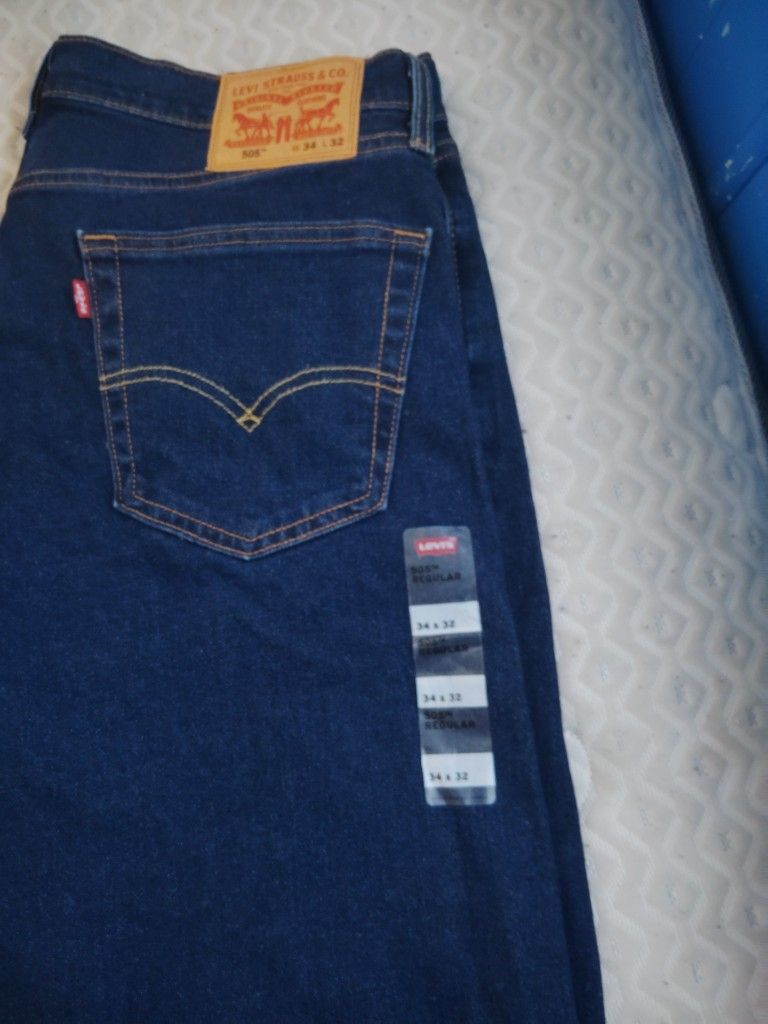 Dusk Blue Men Levis Jeans W 34 L 32