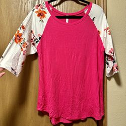 Women’s Soft 3/4 Sleeve Top XL