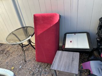 Ottoman + 3 Tables Bundle – $20 for Everything