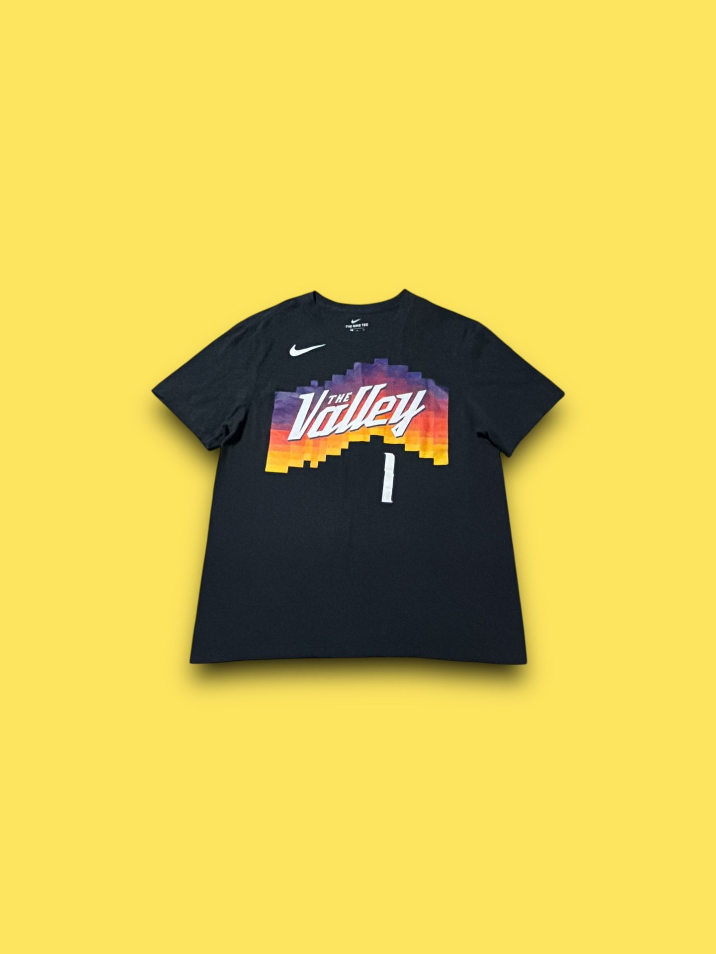 Phoenix Suns Devin Booker The Valley NBA city connect nike jersey tee shirt 