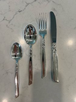 Vintage Silverplate flatware Set