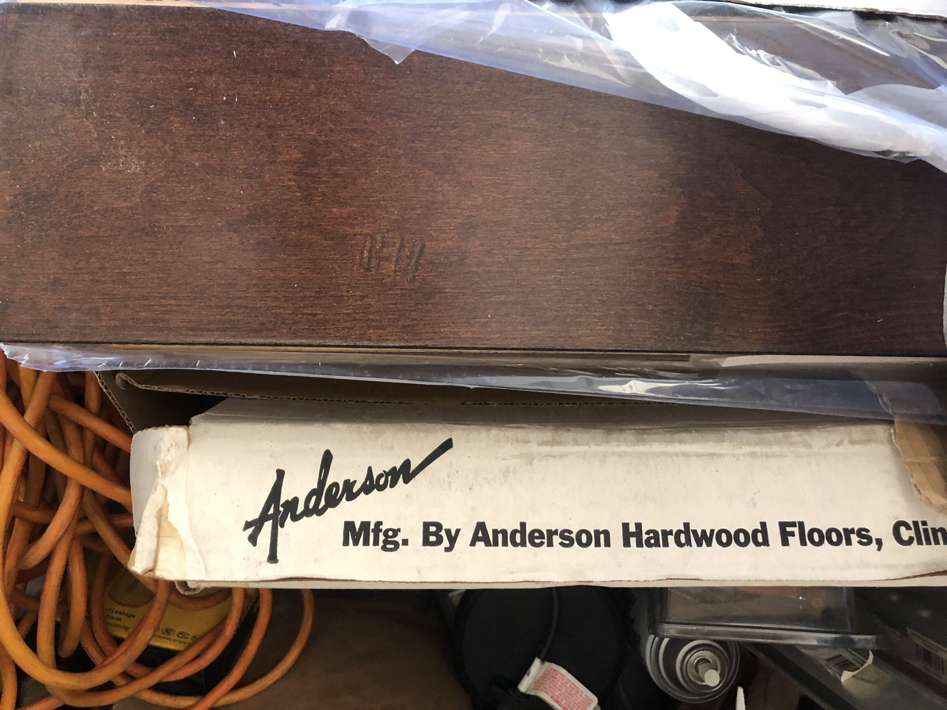 FREE 5 Boxes of NEW Anderson Hardwood Floors