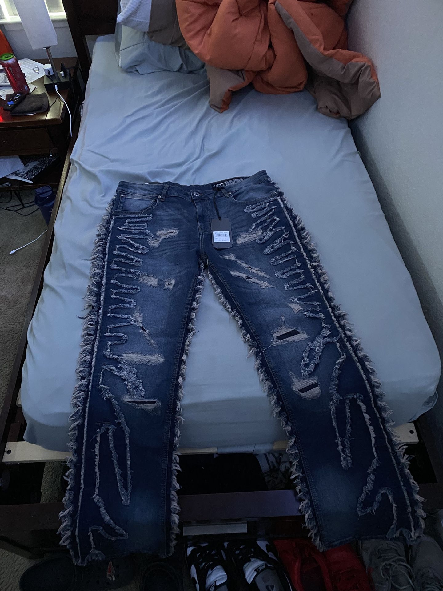 M Society, Dax Flare Fit Jeans