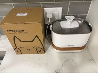 PETLIBRO Water Fountain & Automatic Dual Pet Feeder