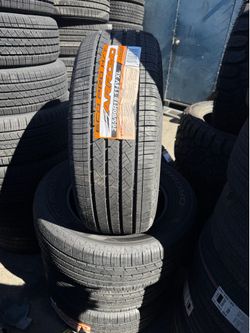 265/60/18 Arroyo Highway tires installed and balanced / instaladas y balanceadas