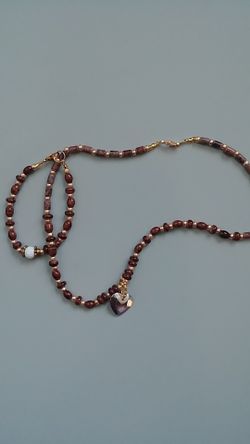 Necklace and bracelet